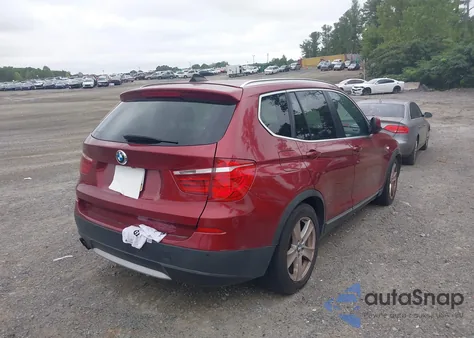 2012 BMW X3 xDrive35I из США, поврежденный, VIN 5UXWX7C50CL889602